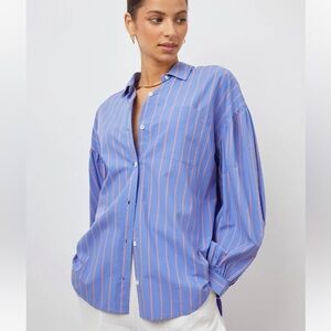 EUC Rails Janae stripe shirt xs